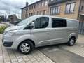 Ford Transit Custom Lang Chassi*Double Cabine*Navi Camera*Tva BTW18595 Argent - thumbnail 1