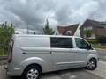 Ford Transit Custom Lang Chassi*Double Cabine*Navi Camera*Tva BTW18595 Argent - thumbnail 4