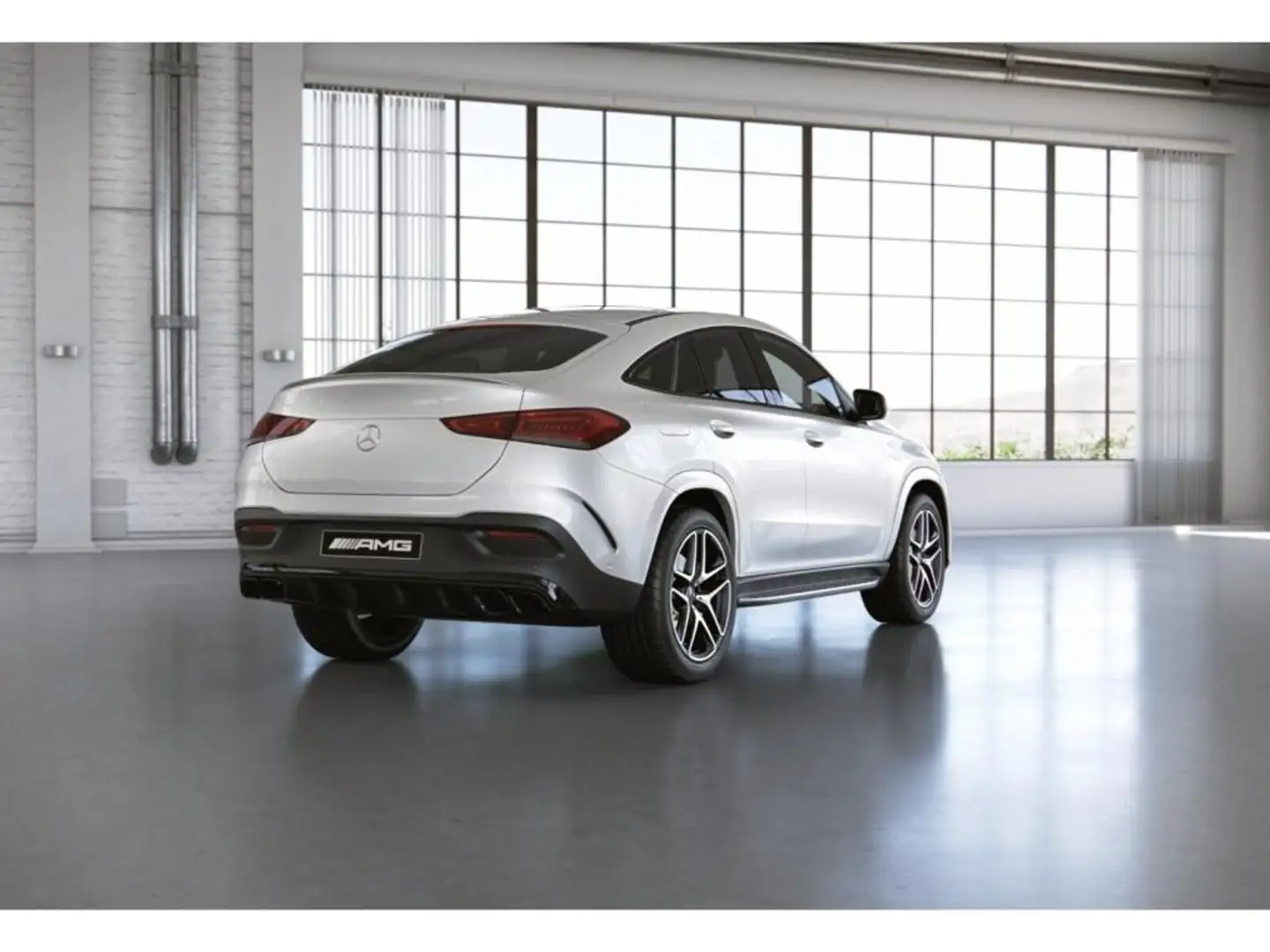 Mercedes-Benz GLE 63 AMG 4M+ Coupé Perf-AGA/Pano/Burm/Memo/21" Weiß - 2