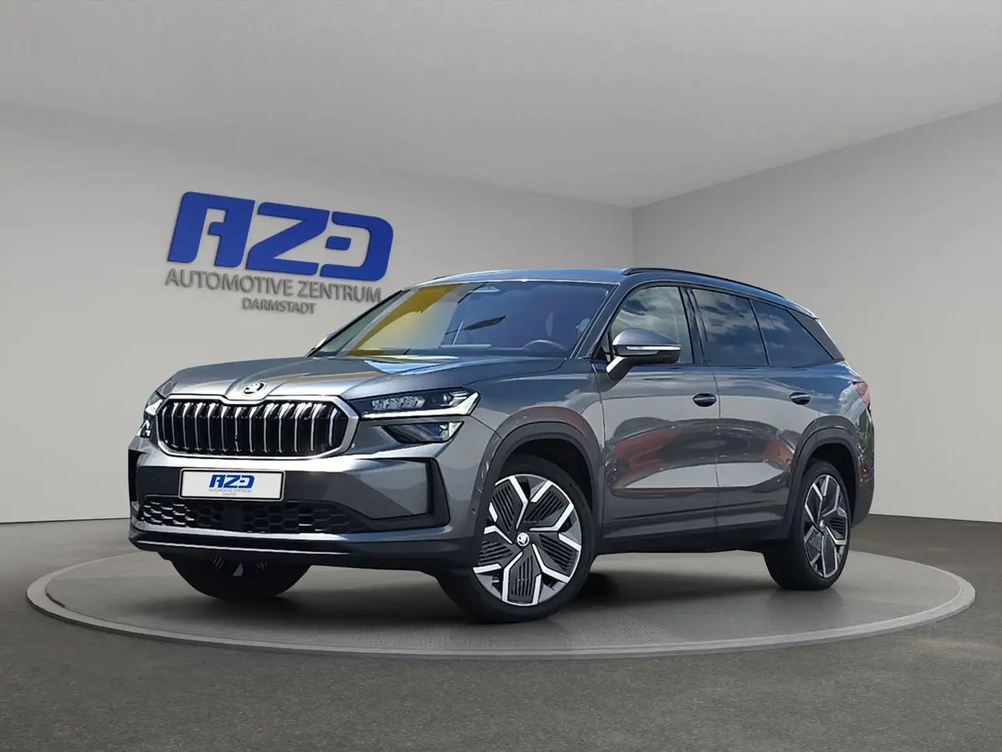 Skoda Kodiaq 2.0 TDI 4x4 STNDHZ LEDER AHK MATRIX CANTON Grau - 1