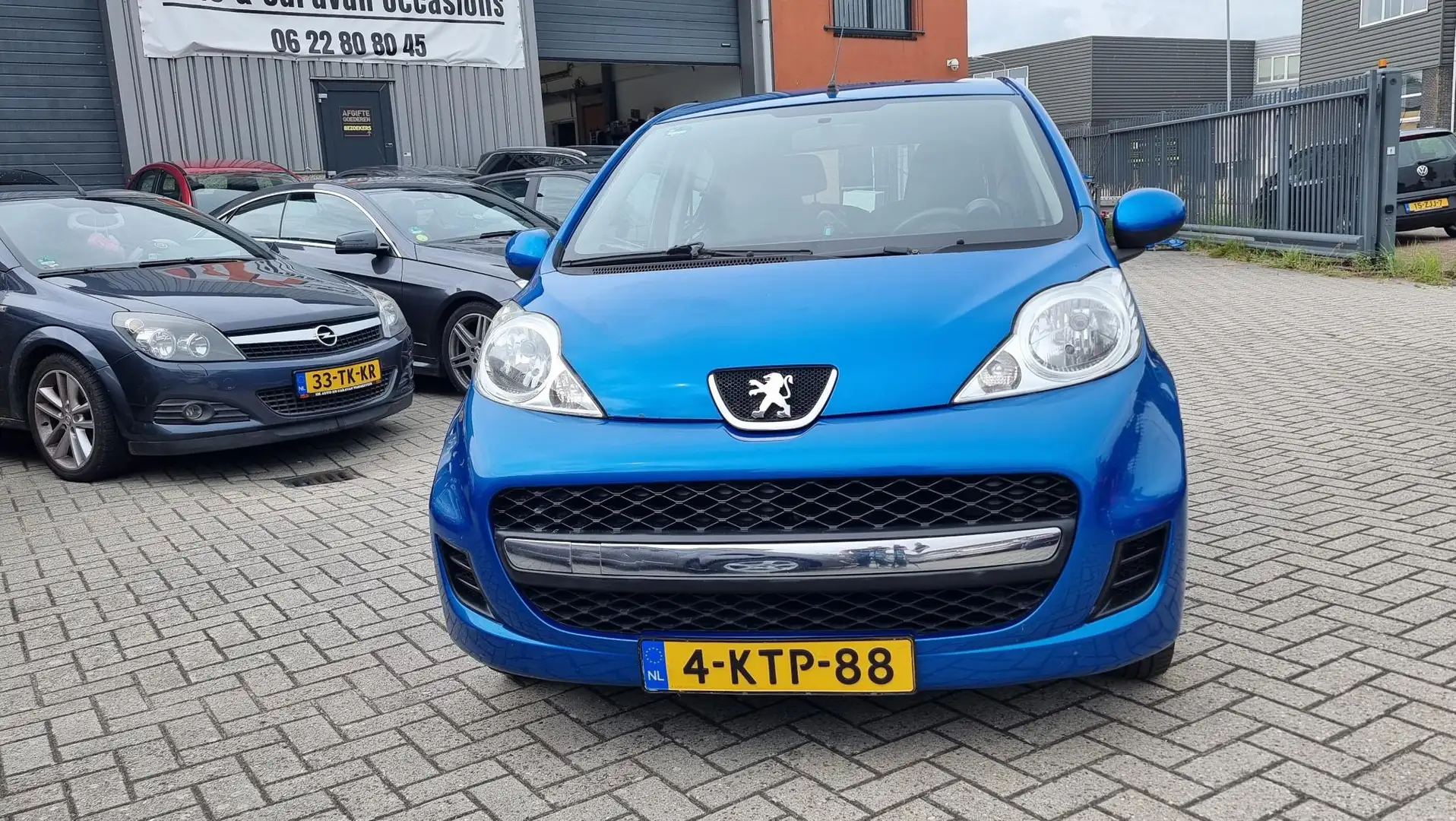 Peugeot 107 1.0-12V XS 5drs, el ramen + spiegels, nieuwe APK b Blau - 2