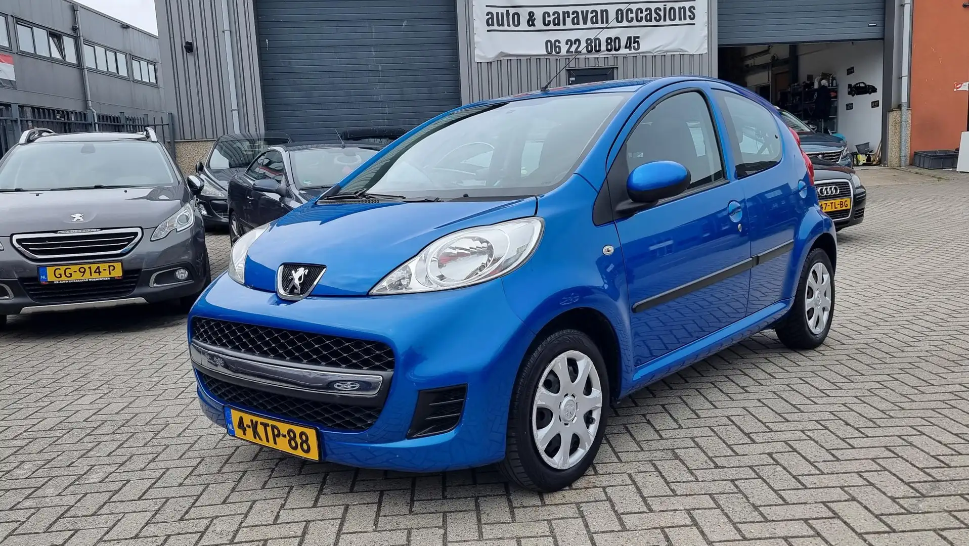 Peugeot 107 1.0-12V XS 5drs, el ramen + spiegels, nieuwe APK b Blau - 1