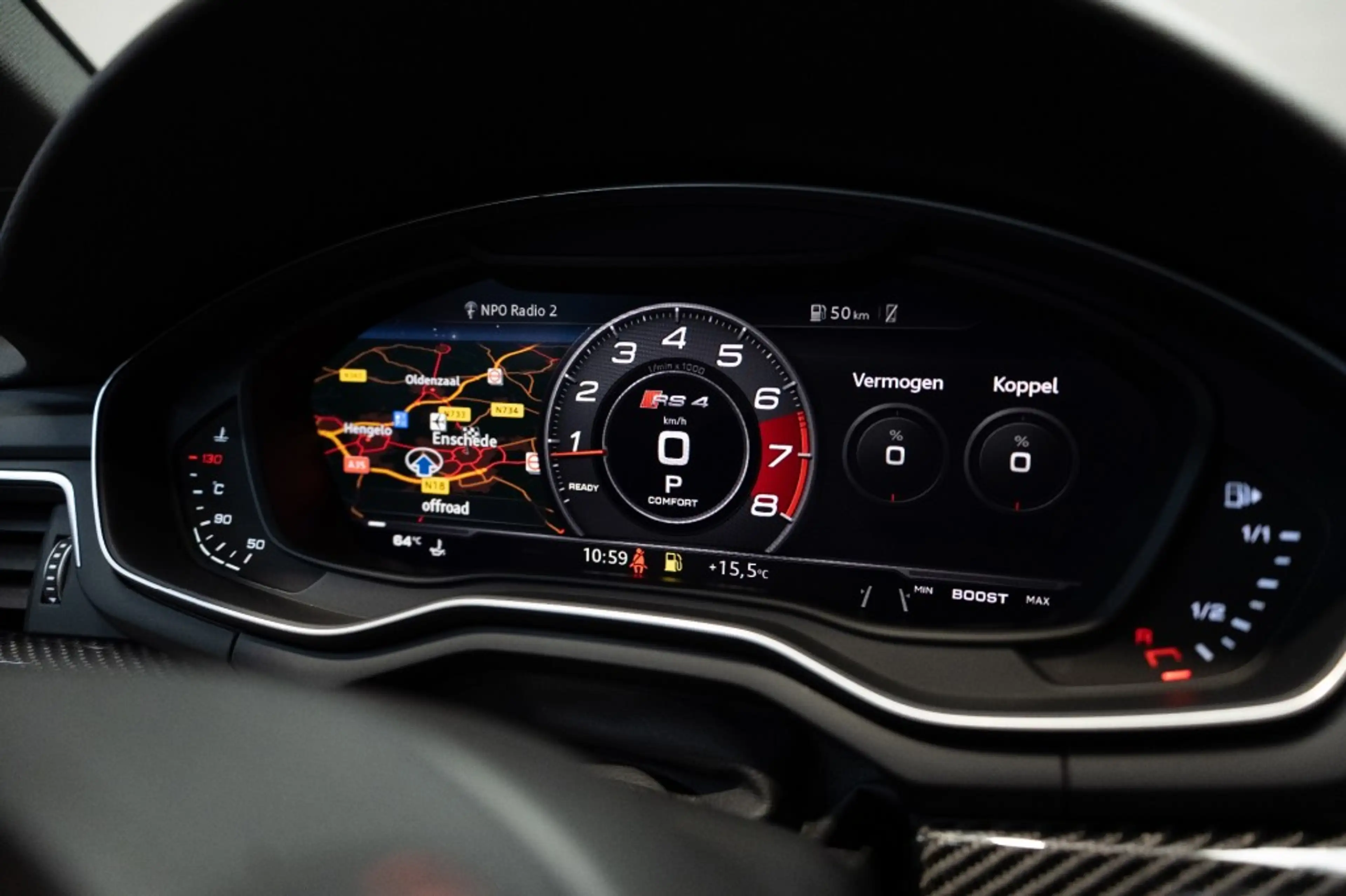 Audi RS4 2.9 TFSI 450 PK, Panodak, B&O audio, Head-up, Ker — photo 12