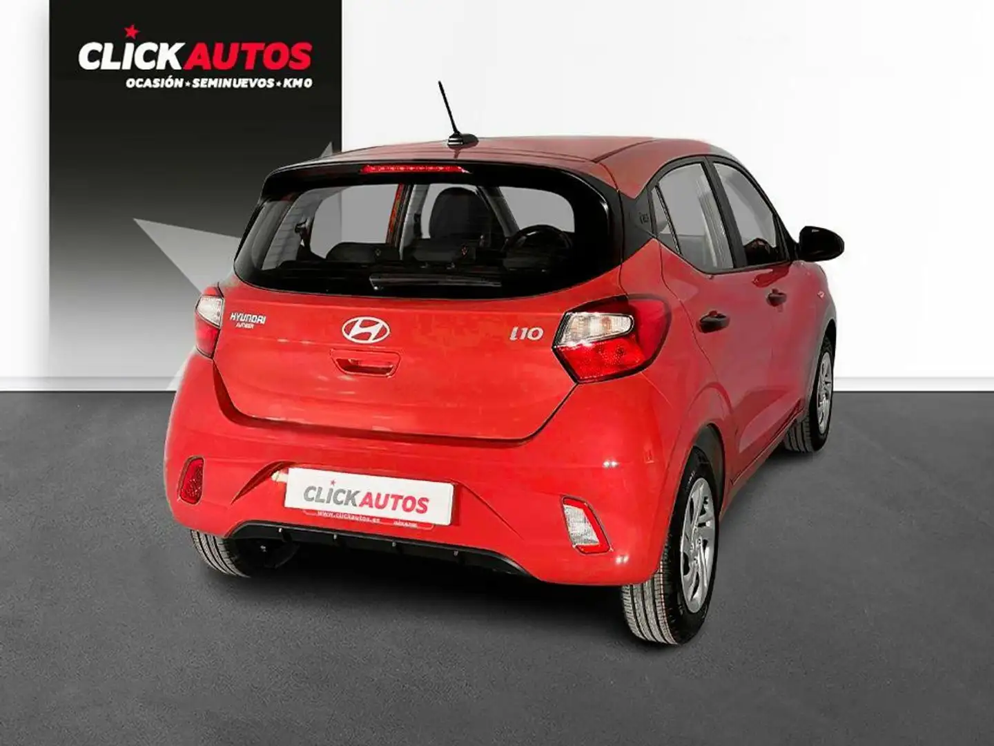 Hyundai i10 1.0 MPI Essence Rojo - 2