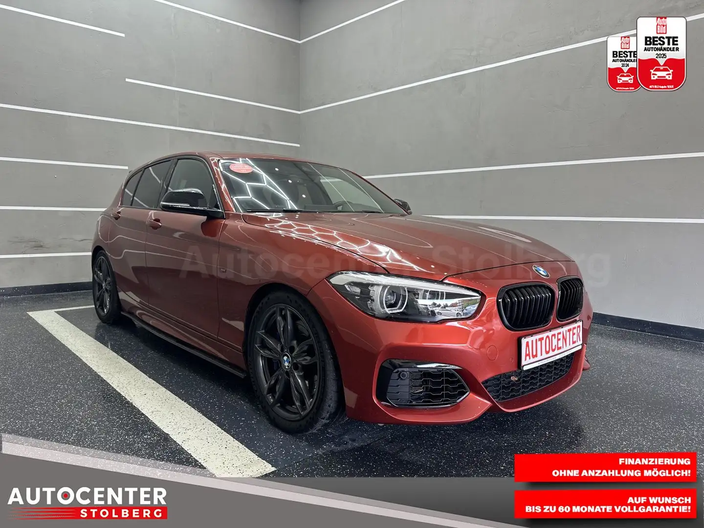 BMW 140 xDrive Special Edition "1 HAND-M SPORT" Oranžová - 2
