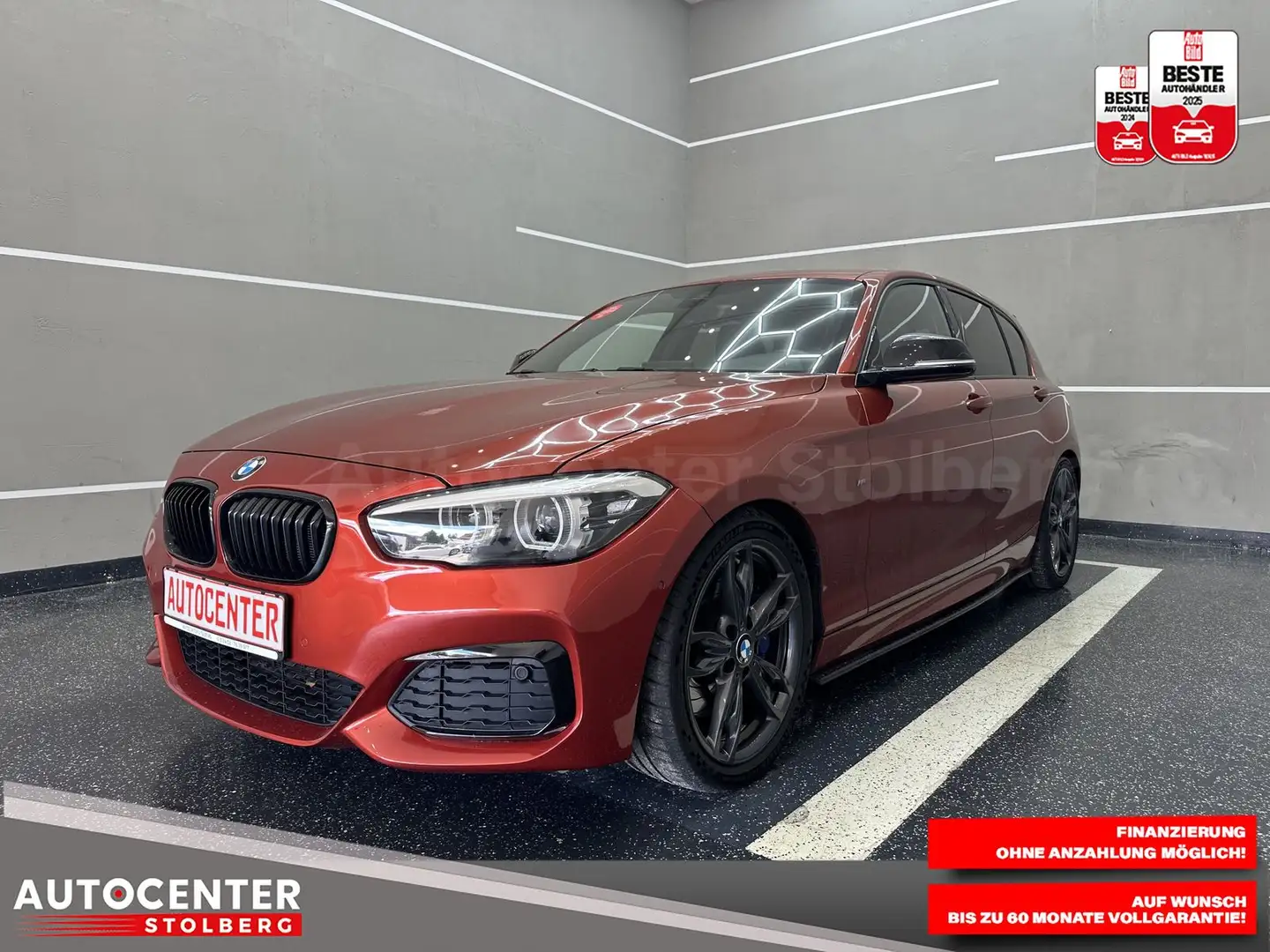 BMW 140 xDrive Special Edition "1 HAND-M SPORT" Oranžová - 1