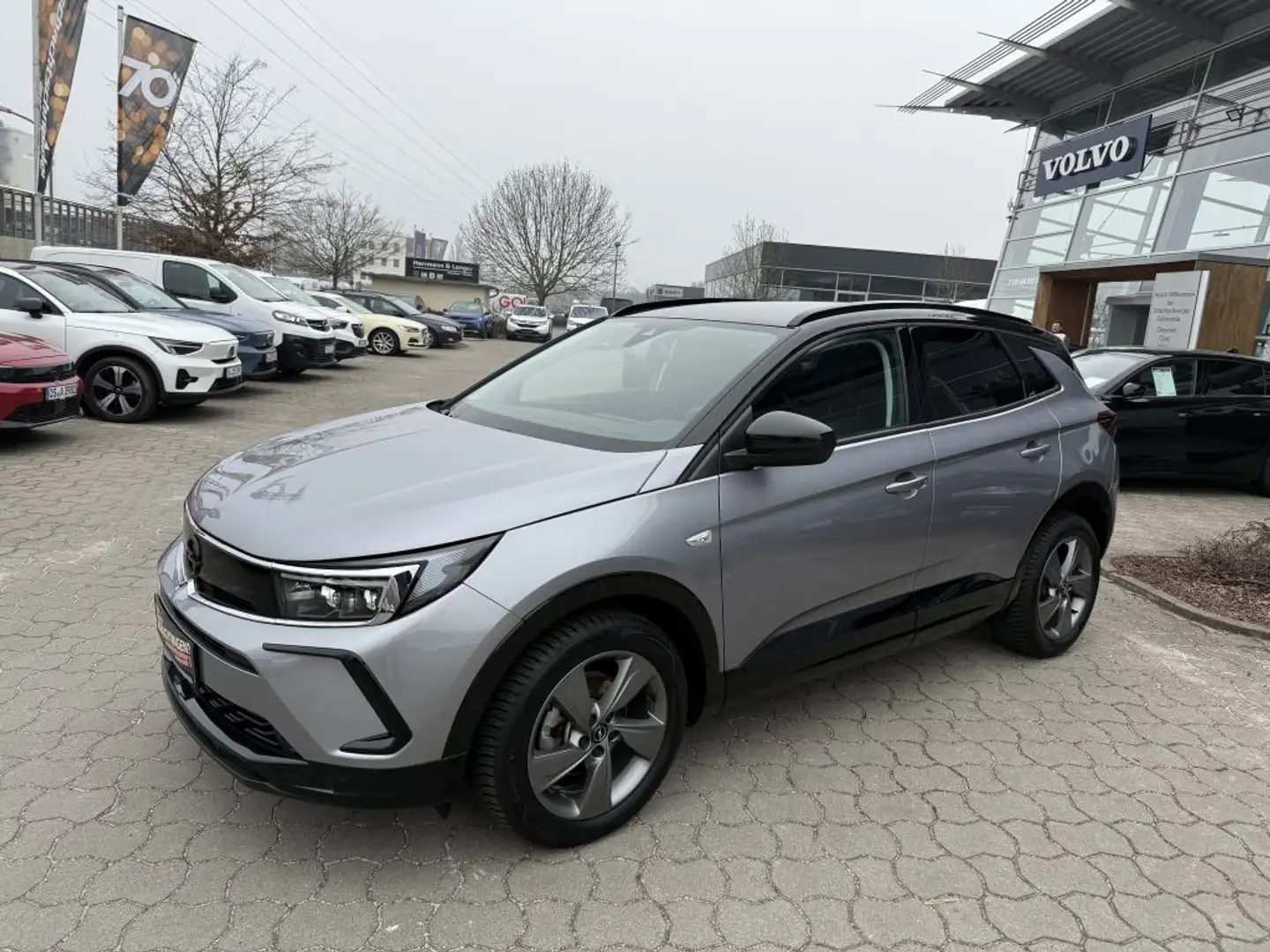 Opel Grandland GS 1.2 Turbo+Pixel-LED+Allwetter+ Grau - 2
