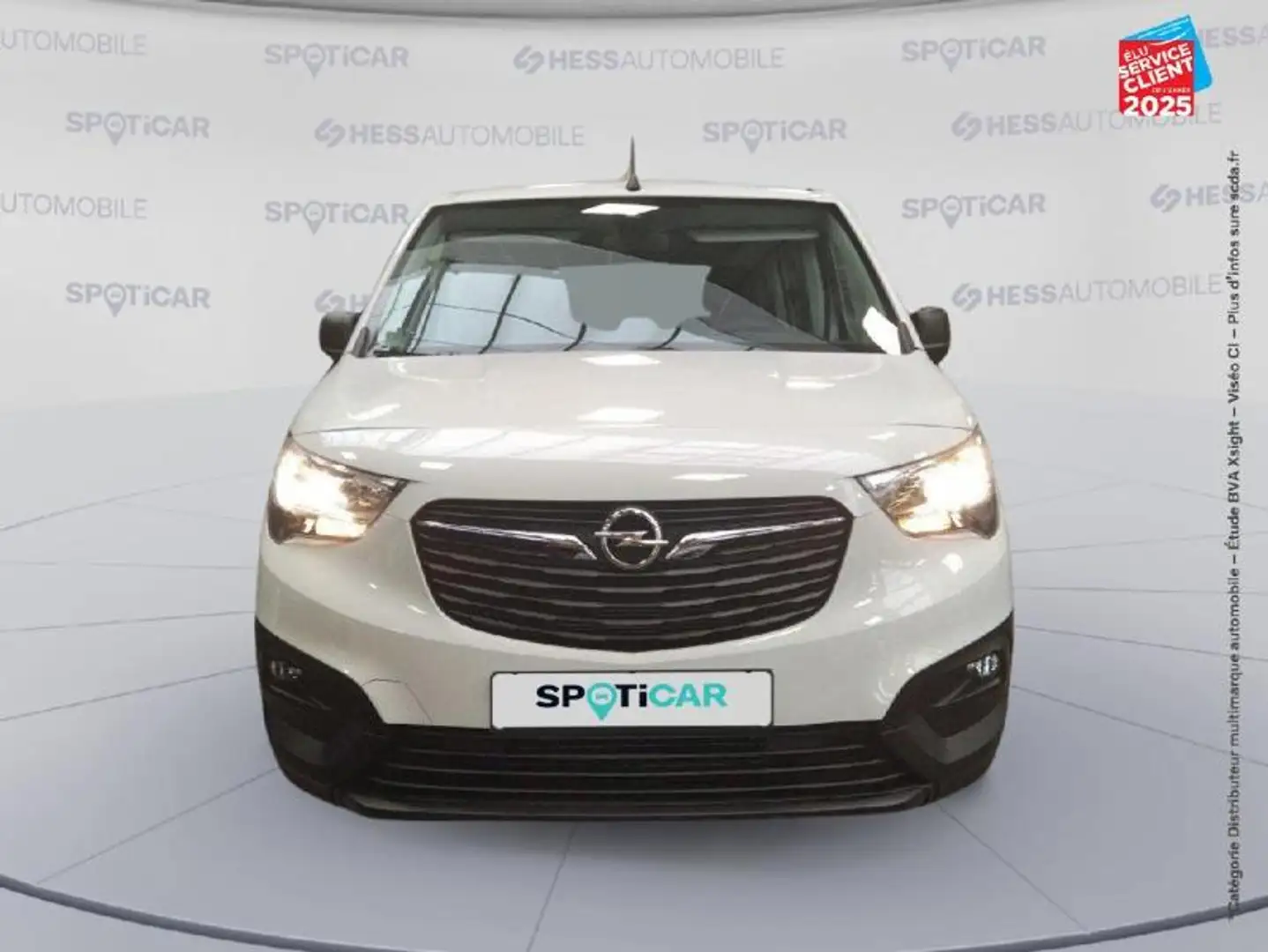 Opel Combo Life Taille M - Moteur Electrique 136ch (100 kW) Automa Blanc - 1