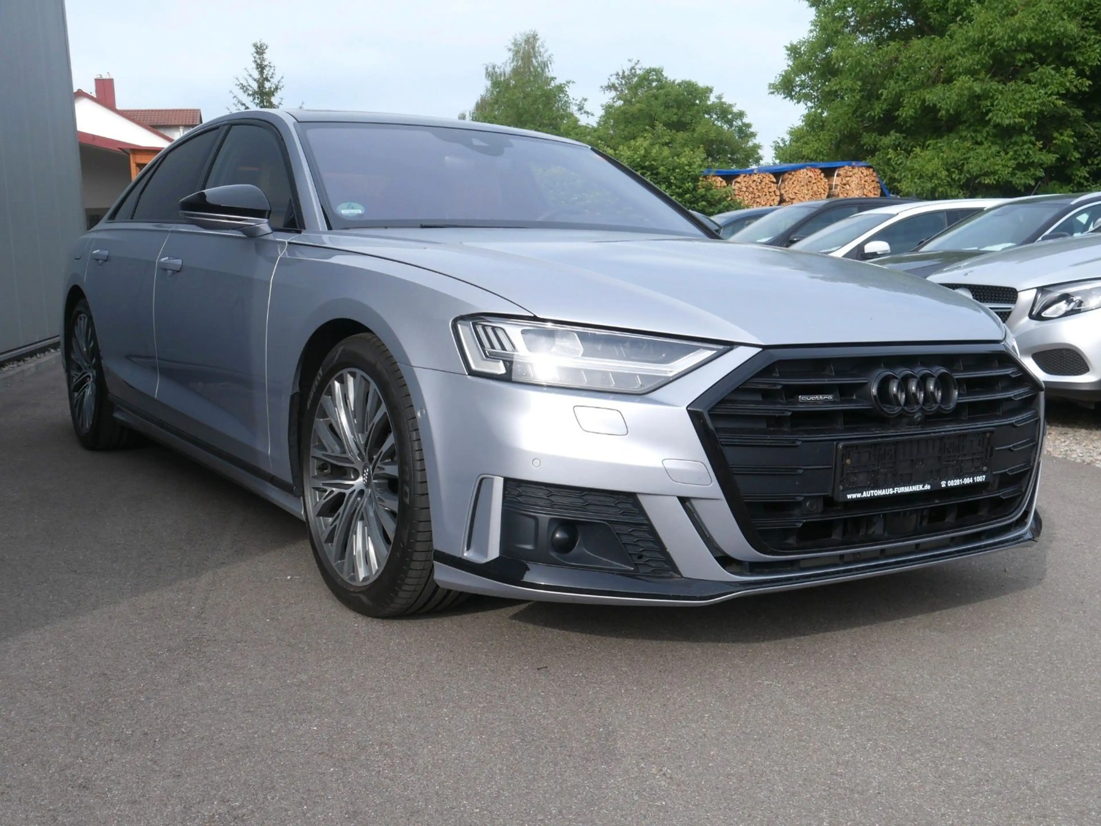 Audi A8 55 TFSI Quattro S-Line B&O/PANO/STHZ/H-UP/360 — photo 5