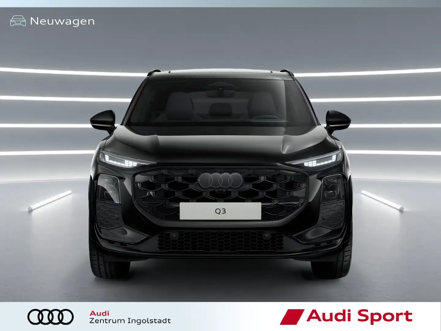 Audi Q3 SUV TFSI quattro S tronic AHK,OLED,PANO Schwarz - 2