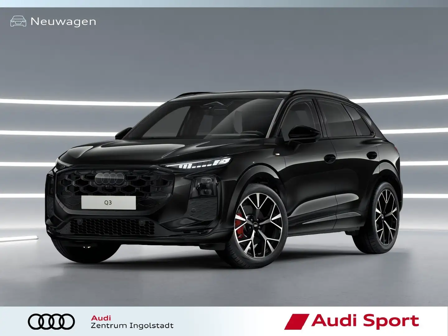 Audi Q3 SUV TFSI quattro S tronic AHK,OLED,PANO Schwarz - 1