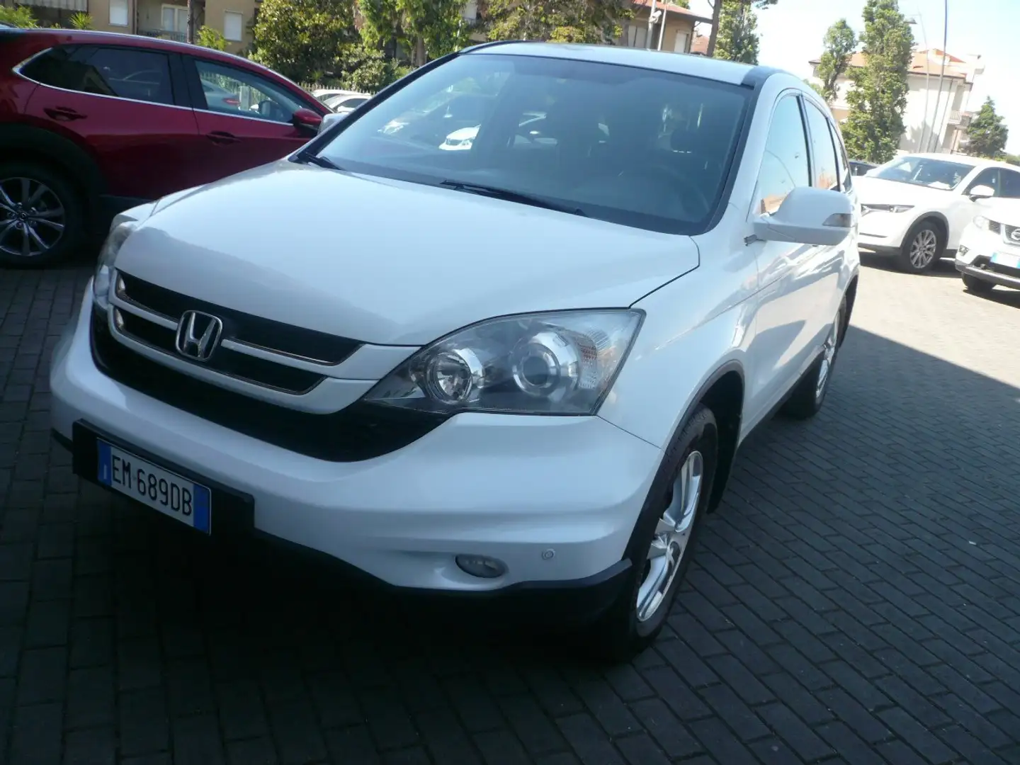 Honda CR-V CR-V 2.0 i-vtec Elegance 150 cv Impianto GPL Bílá - 2