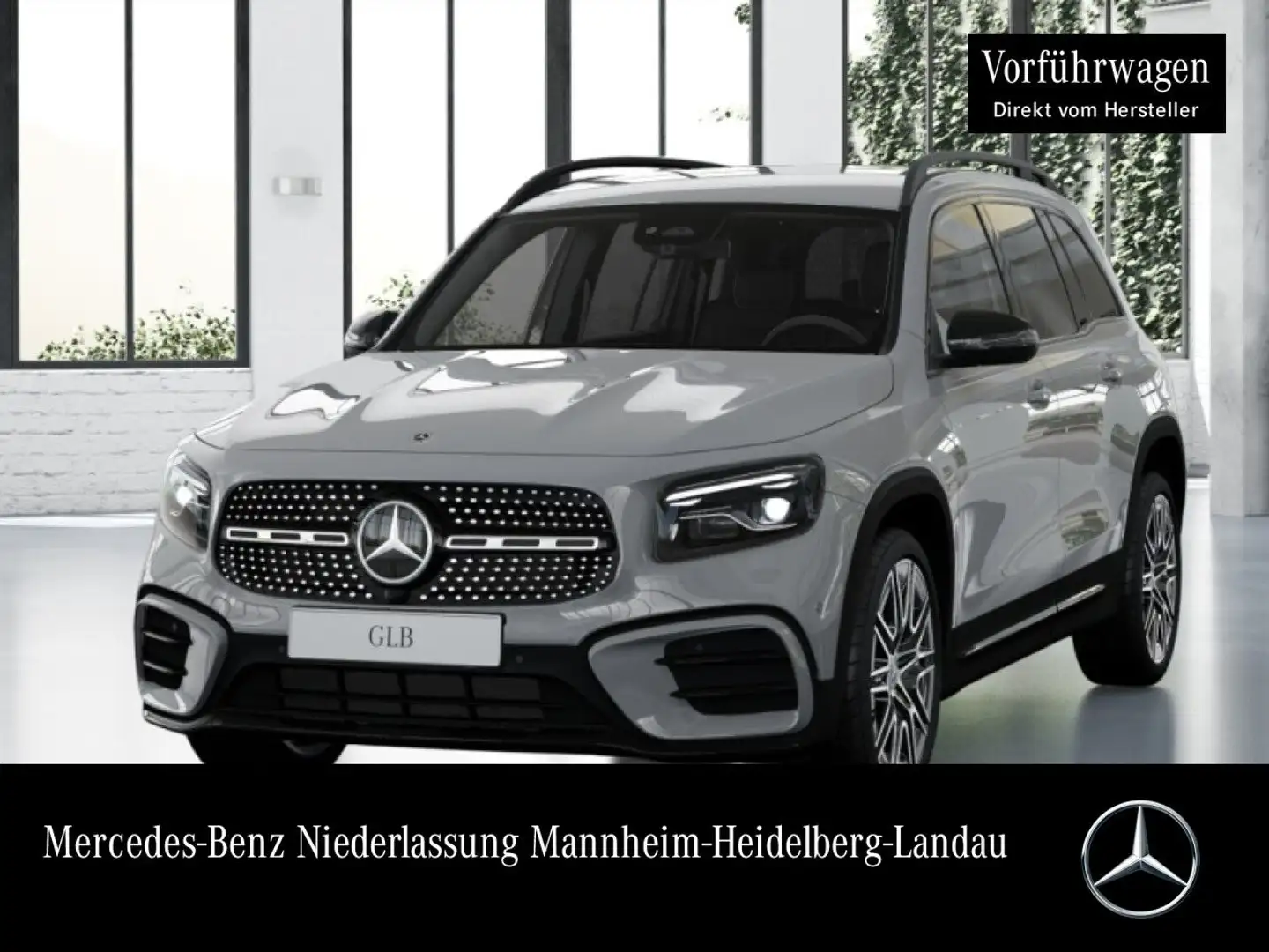 Mercedes-Benz GLB 200 AMG+NIGHT+AHK+MULTIBEAM+KAMERA+TOTW+7G Gris - 1