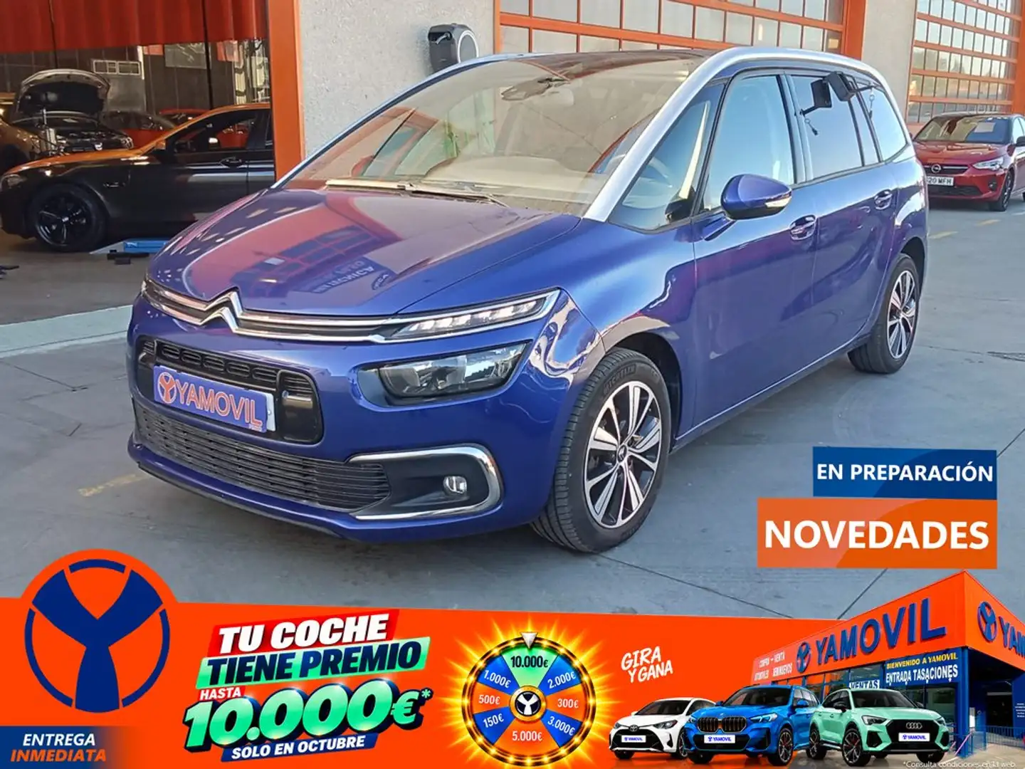 Citroen C4 Grand Spacetourer 1.2 PureTech S&S Feel 130 Azul - 1