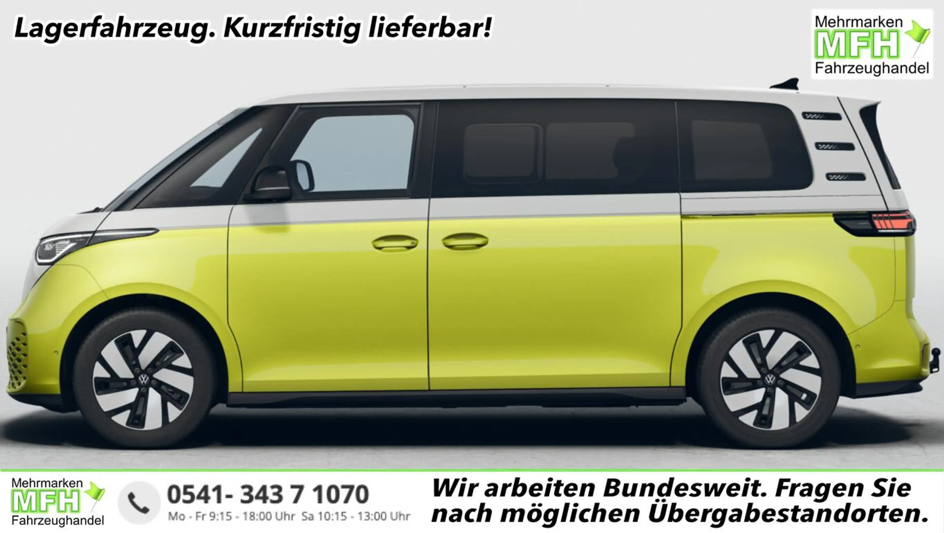 Volkswagen ID. Buzz Pro LR 7S AHK WärmeP Style+ Open&C Komf 210 kW ...