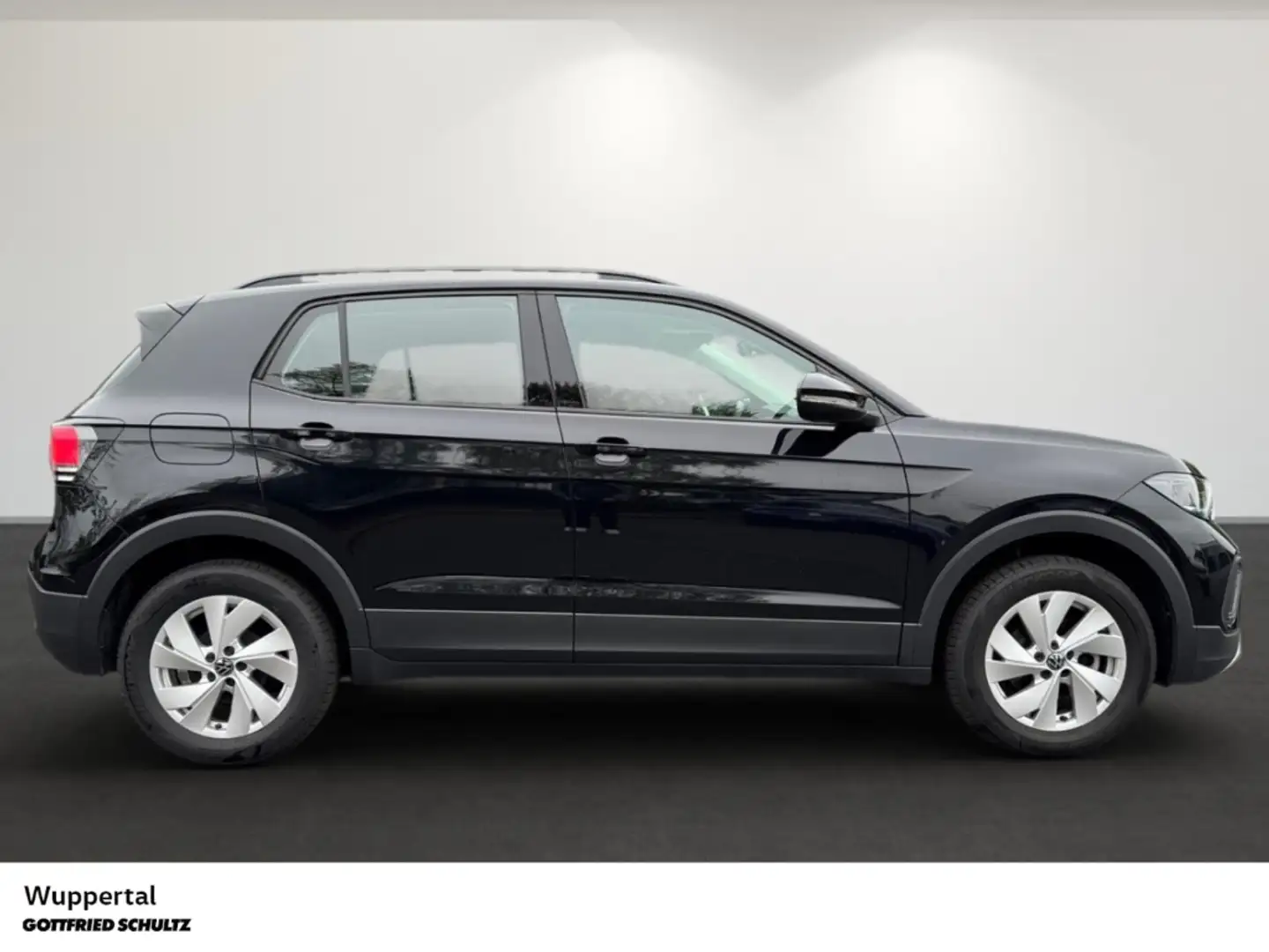 Volkswagen T-Cross 1.0 TSI Life LED ACC SHZ PDC LM ZV Schwarz - 2