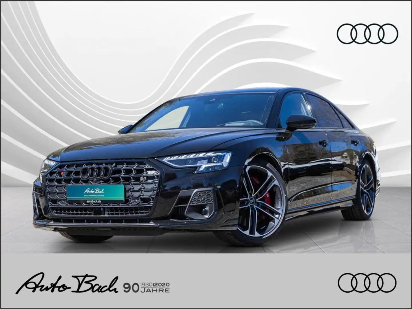 Audi S8 571PS AHK Pano HuD Standheizung Schwarz - 1
