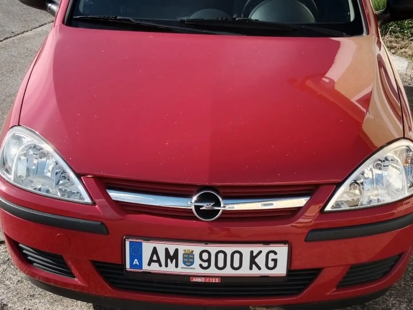 Opel Corsa 1,0 12V Motorschaden Červená - 1
