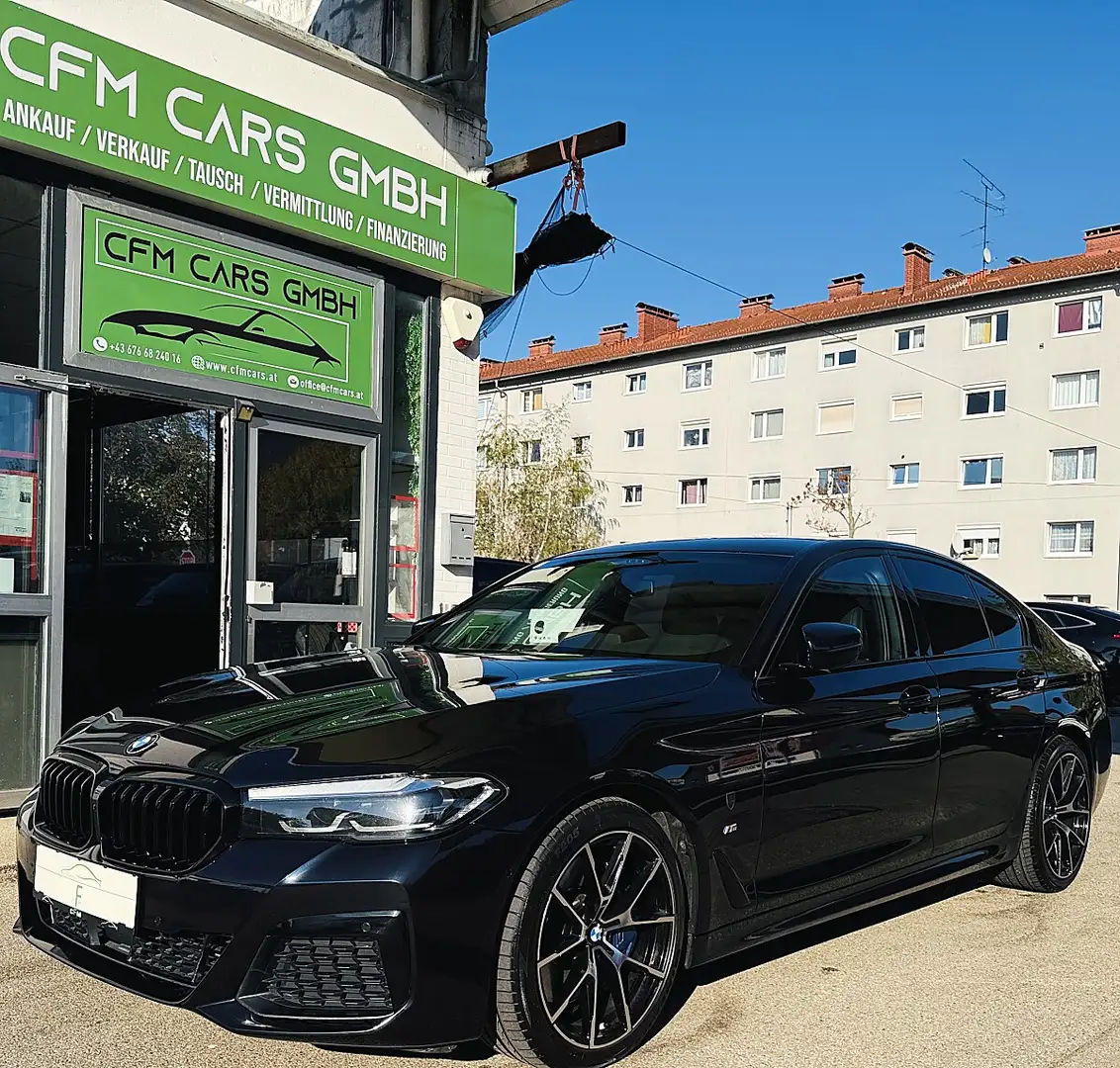 BMW 530 d 48 V Aut. Schwarz - 2
