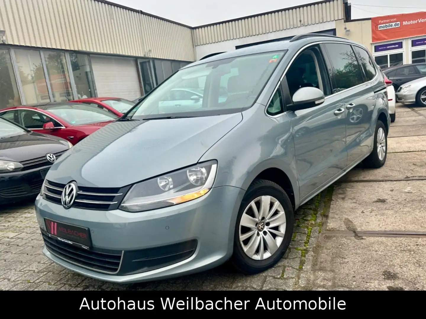 Volkswagen Sharan Comfortline BMT *7-Sitze*NeuerMotor100tkm Grau - 2