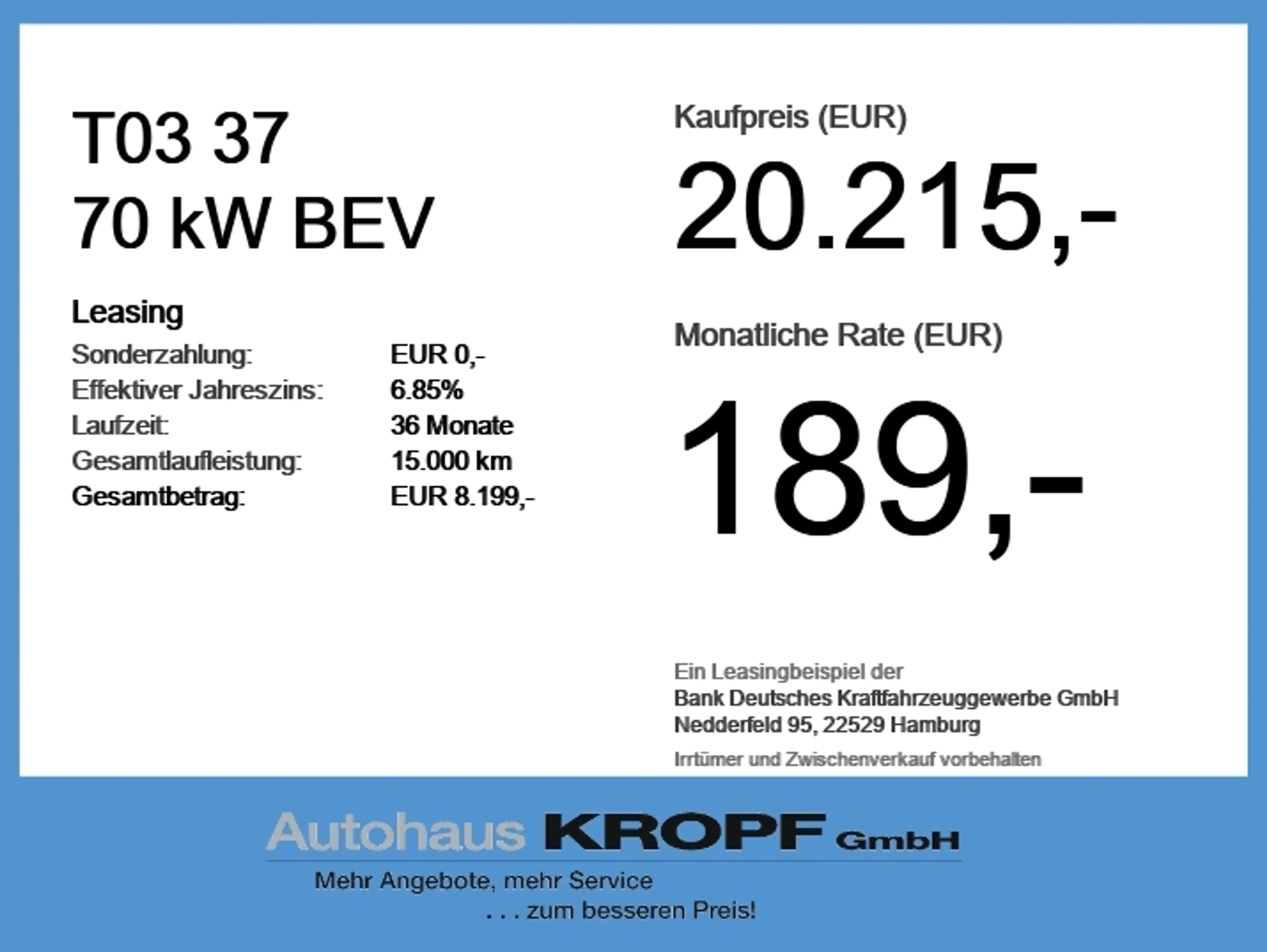 Leapmotor T03 37 70 kW BEV ACC+Navi+Pano+SD+Kam.+KeyLess — photo 6