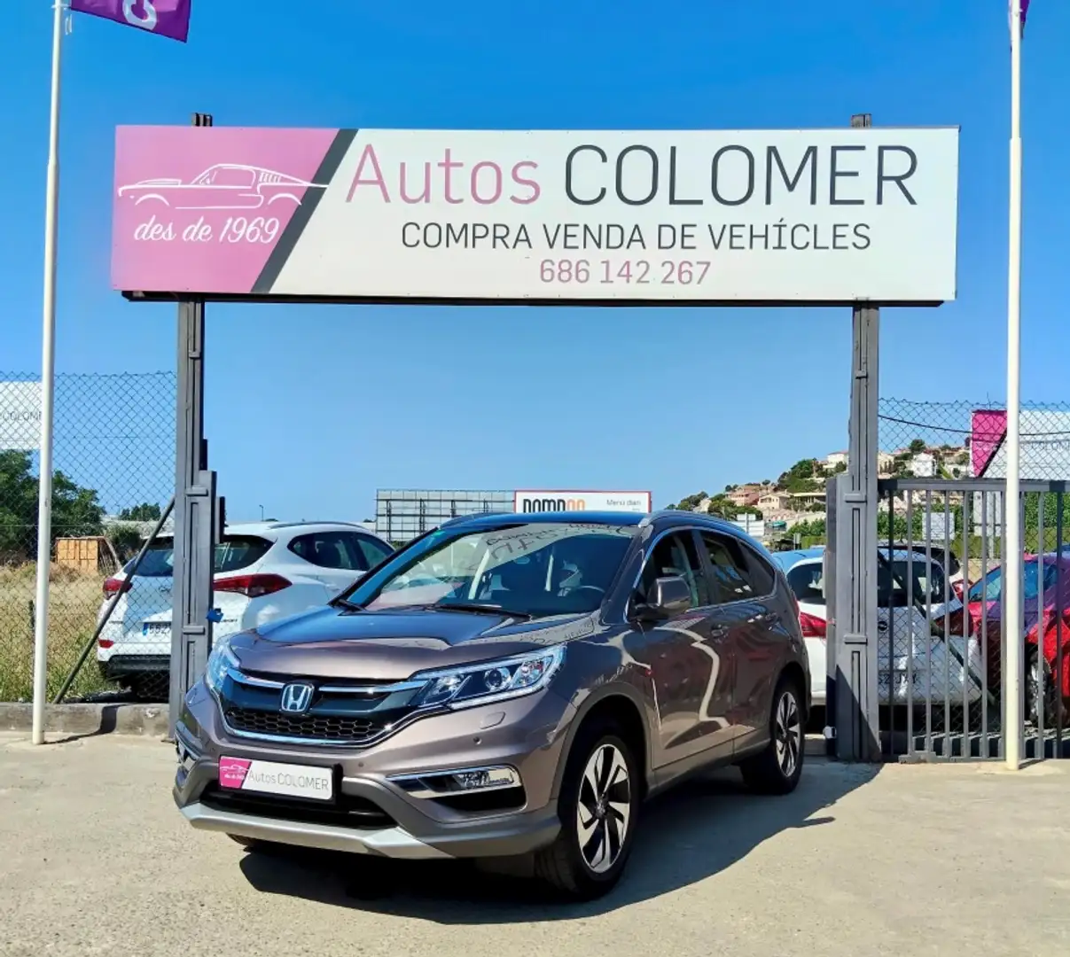 Honda CR-V 1.6i-DTEC Executive Sensing 4x4 9AT 160 Marrón - 2