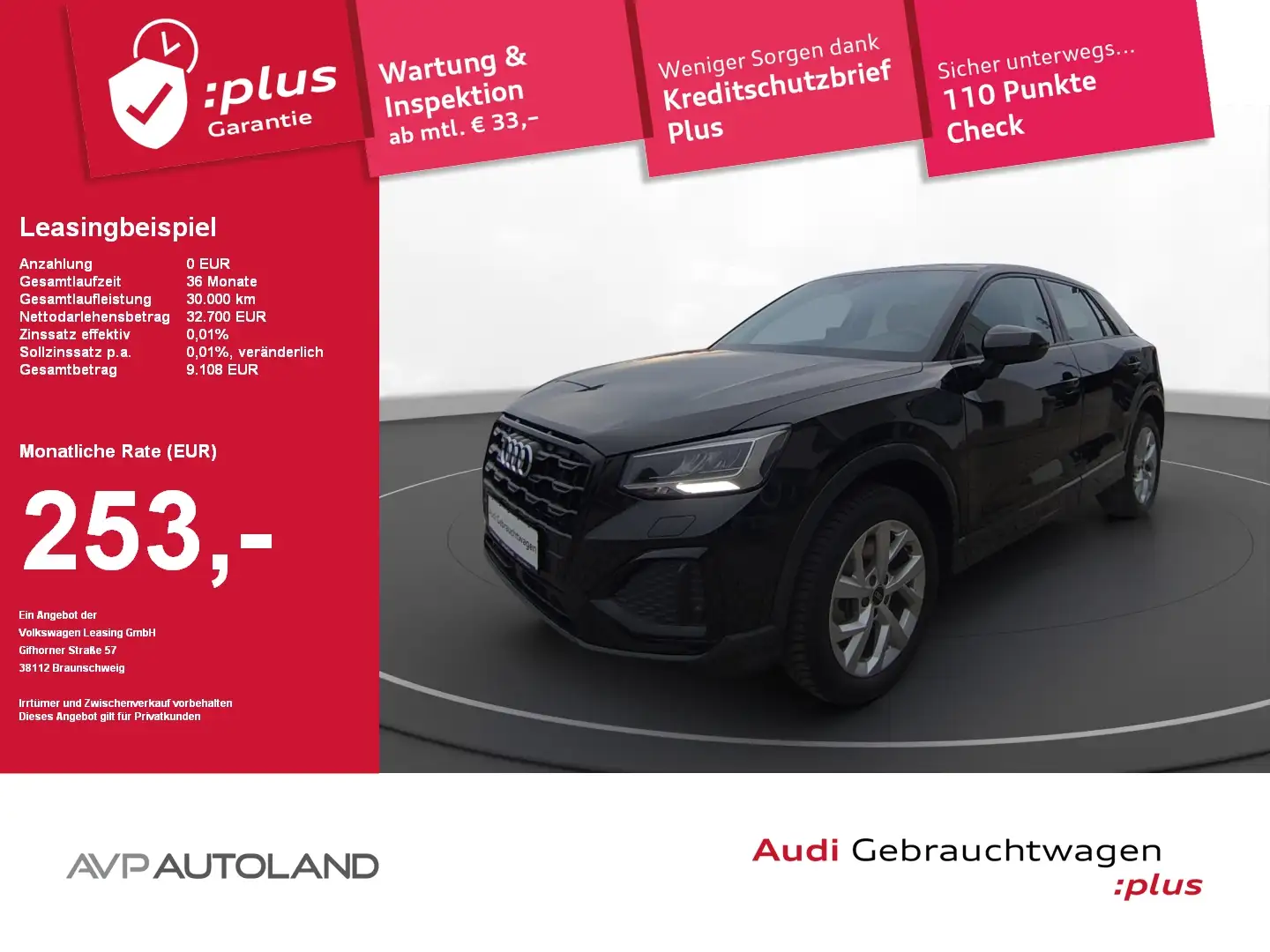 Audi Q2 35 TDI S tronic advanced | MMI NAVI | LED Negru - 1