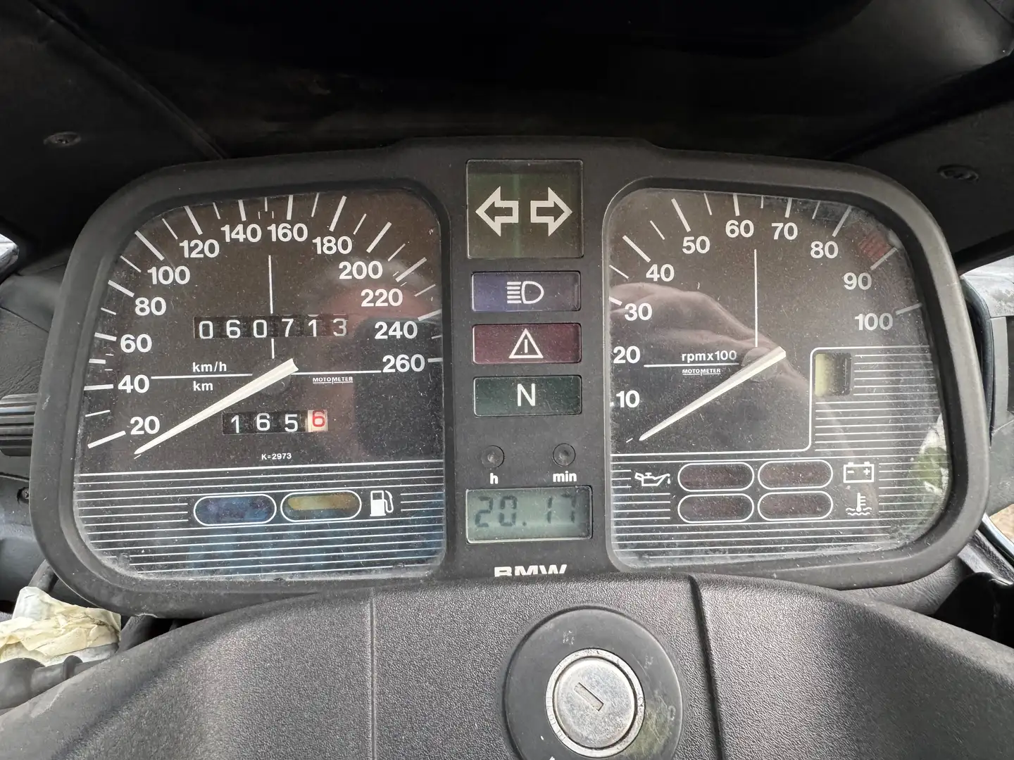 BMW K 1100 RS Antraciet grijs 1995 Grijs - 1