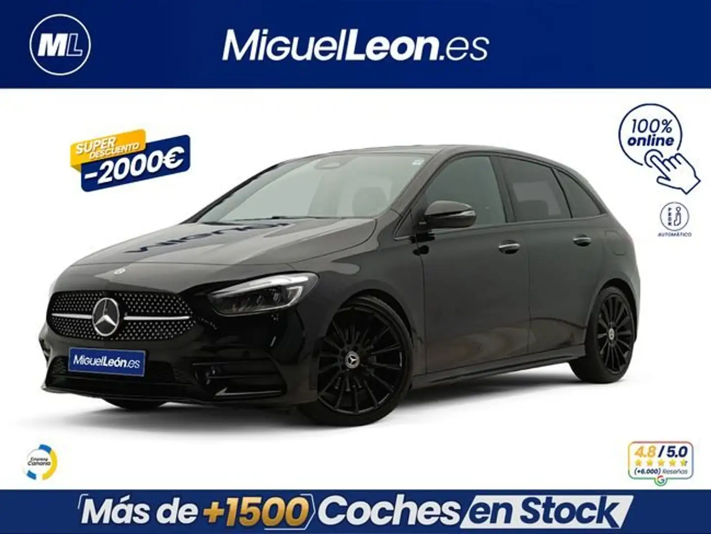 Mercedes-Benz B 200 d Negro - 1