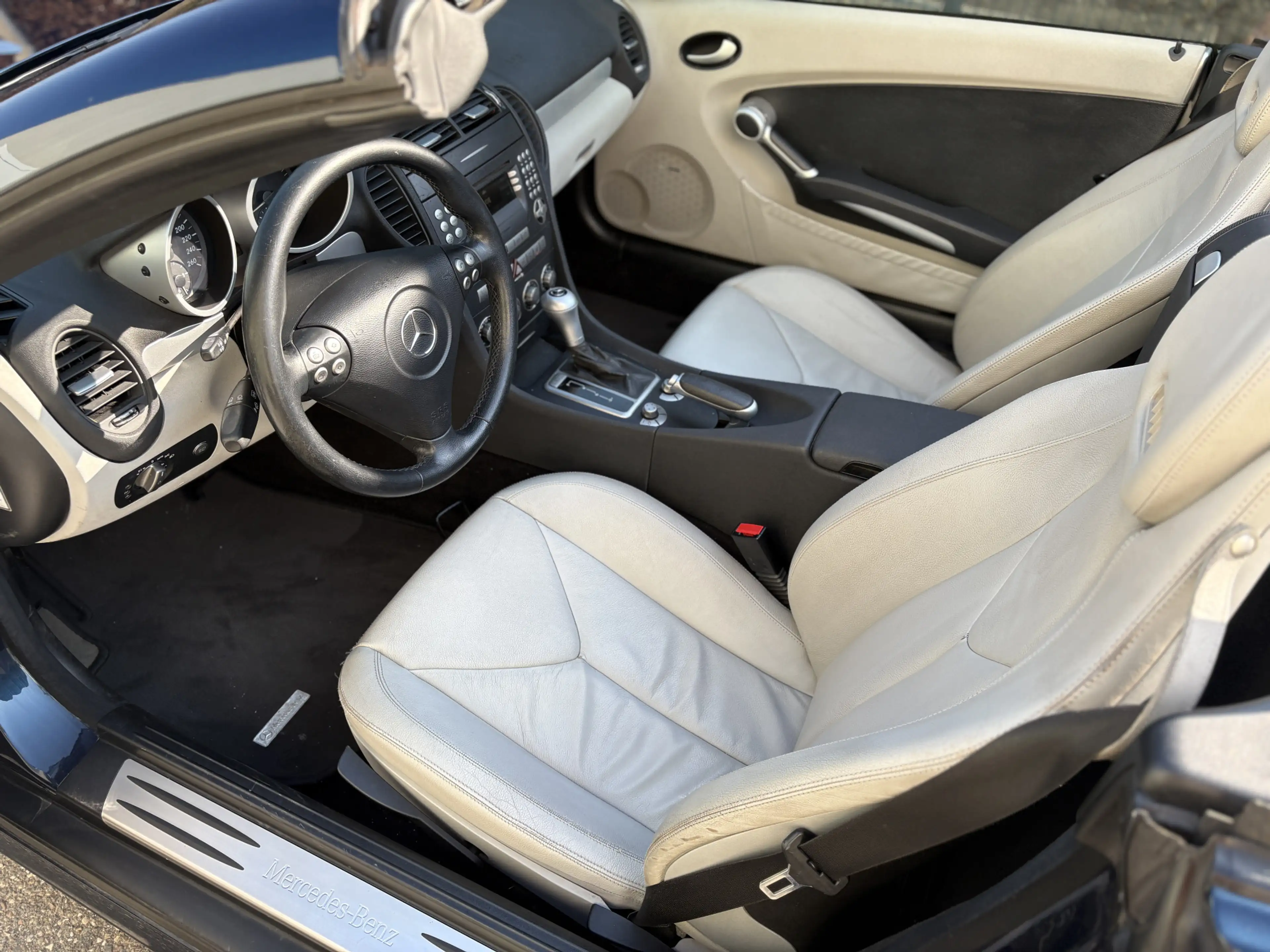 Mercedes-Benz SLK 350 AUTOMAAT / LEER / NAVI / CRUISE / INCL BTW — photo 3