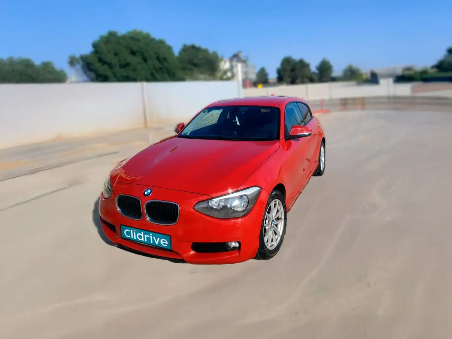 BMW 116 116d Rojo - 2