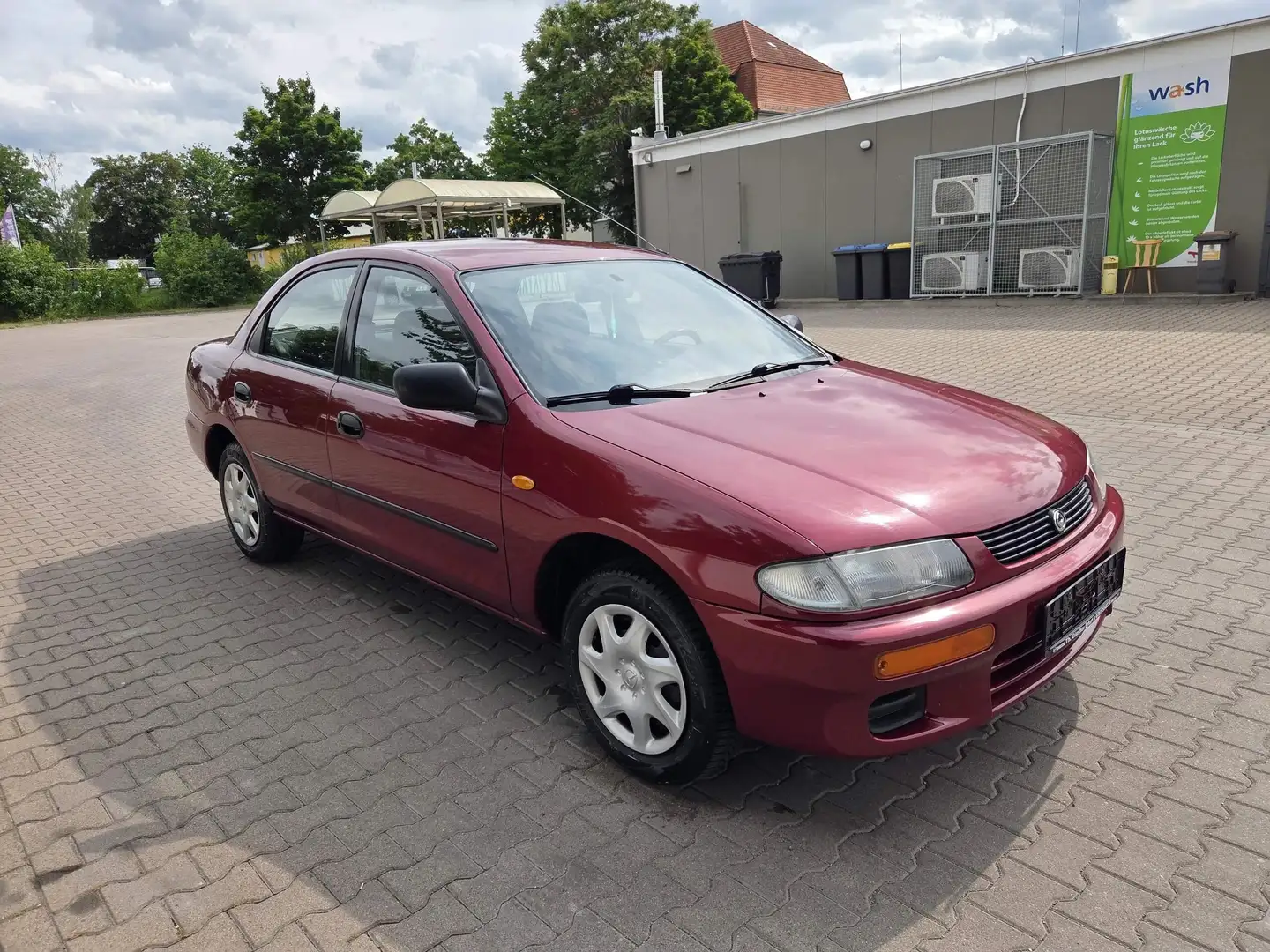 Mazda 323 1.4 P+KLIMA+TÜV NEU Piros - 1