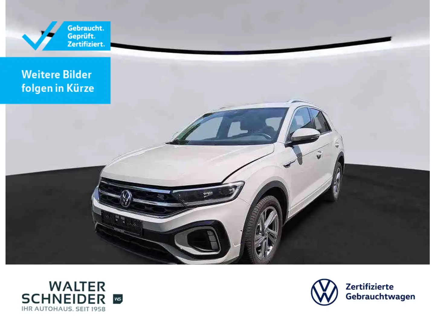 Volkswagen T-Roc 1.0 TSI R-Line LEDplus AHK Grau - 1