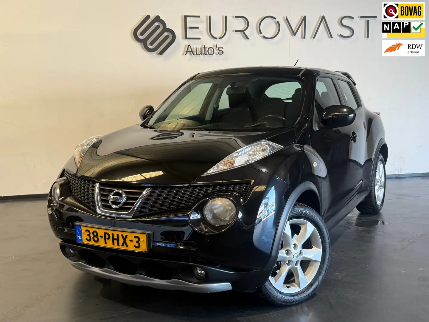Nissan Juke 1.6 Acenta Eco Airco Pdc Cruise Nieuwe Apk Negro - 1