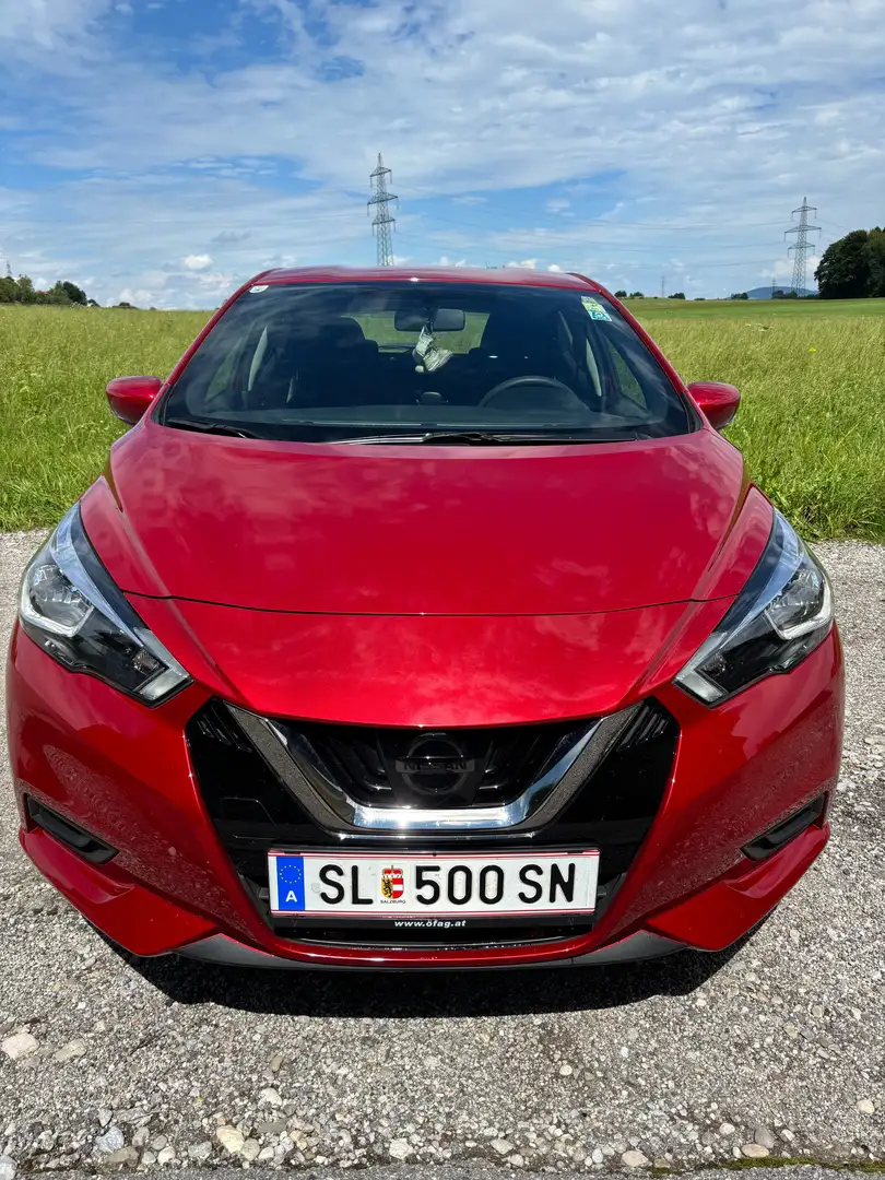 Nissan Micra Micra 1,0 IG-T 100 Acenta Acenta Kırmızı - 1
