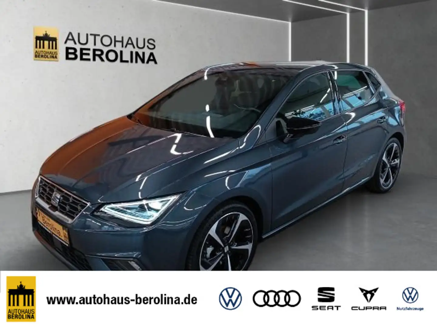 SEAT Ibiza 1.5 TSI FR DSG *ACC*NAV*Vision+*LED*SHZ* Grau - 1
