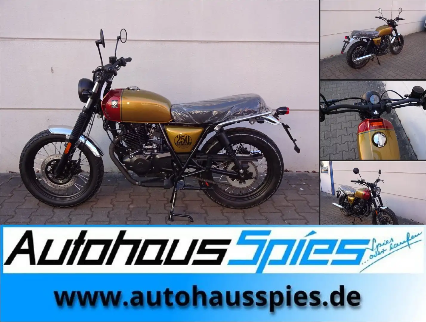 Brixton Cromwell 250 EFi ABS EURO5 Oro - 1