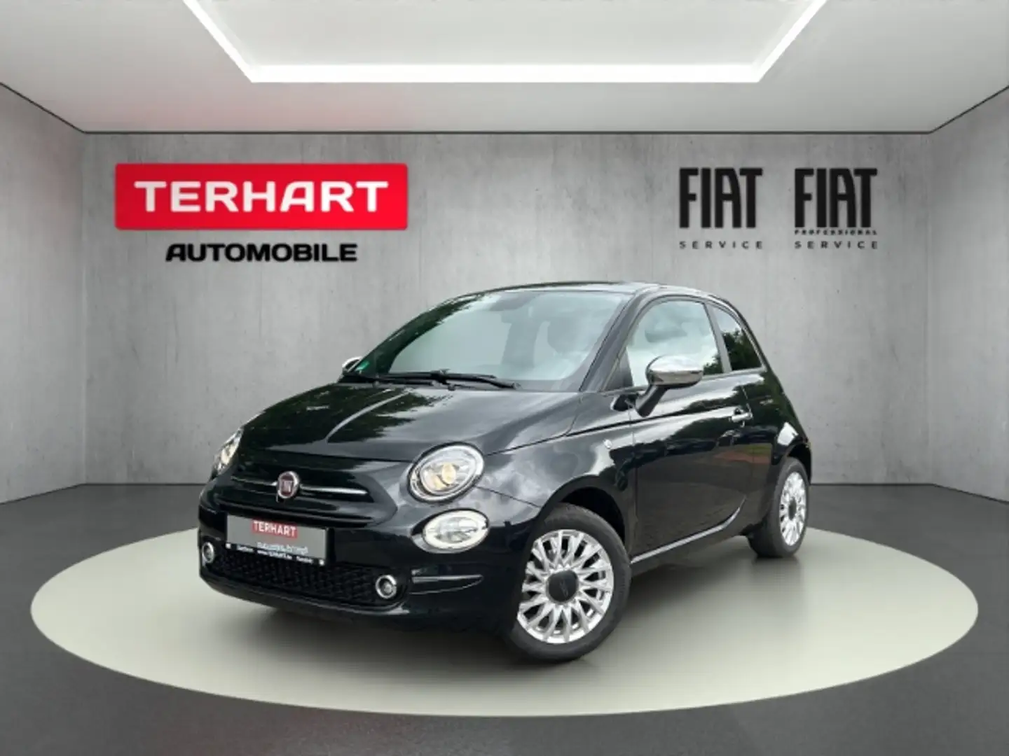 Fiat 500 Basis 1.0 Mild Hybrid/PDC/Tempomat Noir - 1