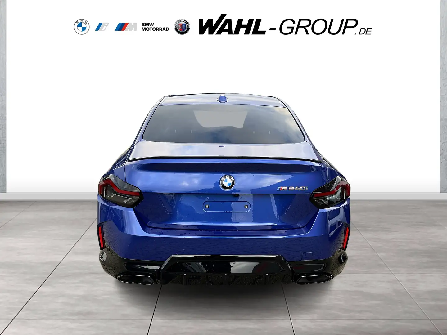 BMW 240 M240i xDrive Coupé | M Sport Pro | LED Navi Glasda Bleu - 2