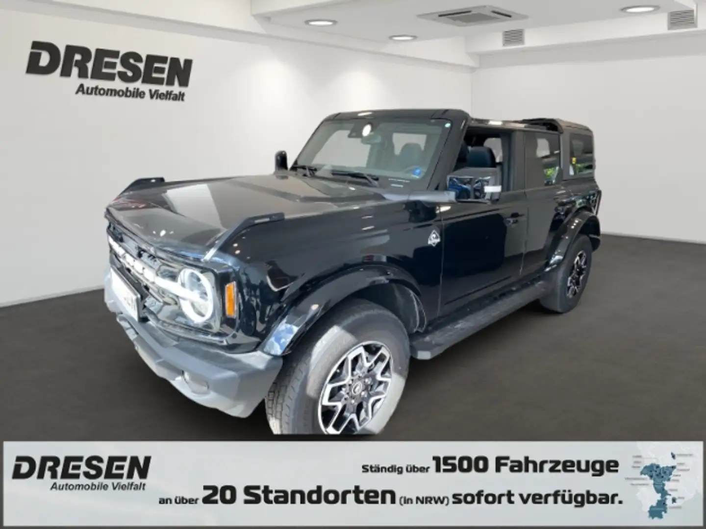 Ford Bronco 2.7 EcoBoost 4x4 Outer Banks + Werks-Tageszulassun Black - 1