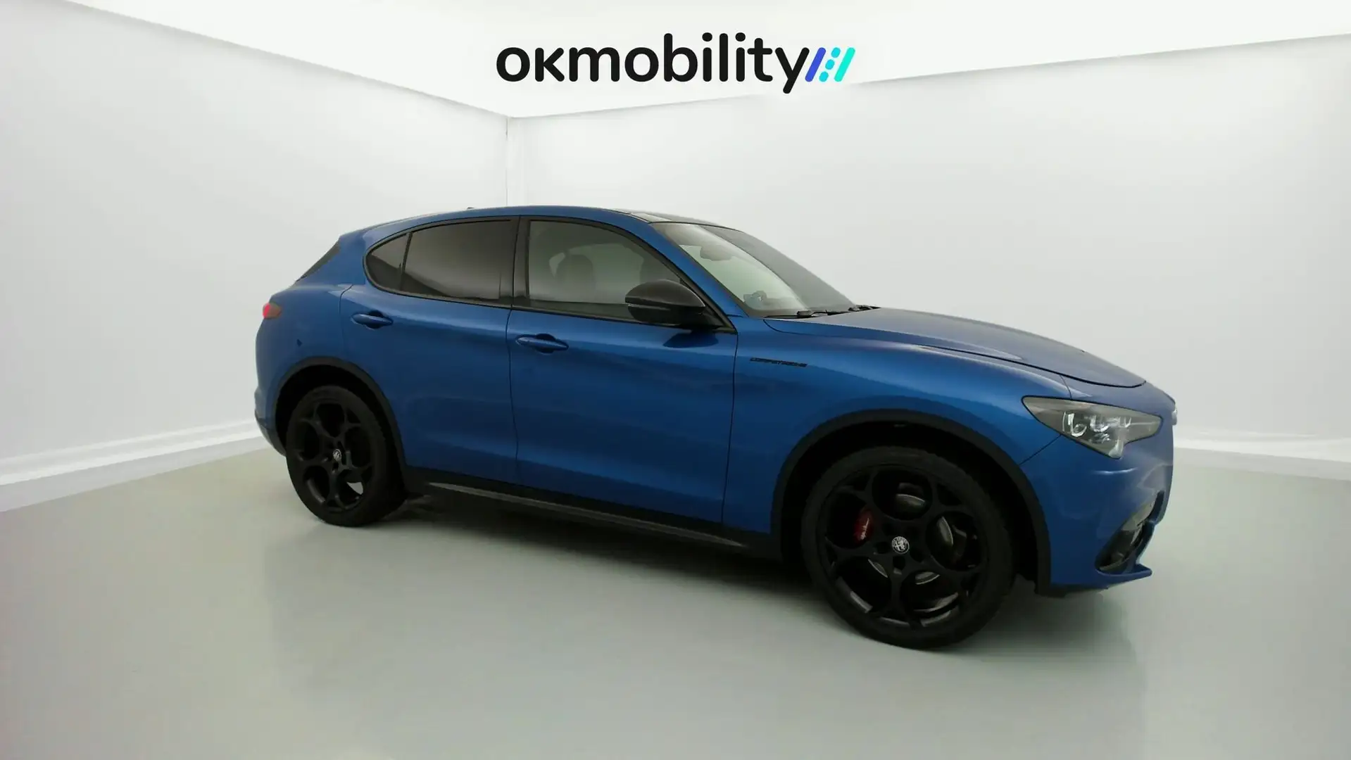 Alfa Romeo Stelvio 2.0 Competizione Q4 Aut. 280 Bleu - 2