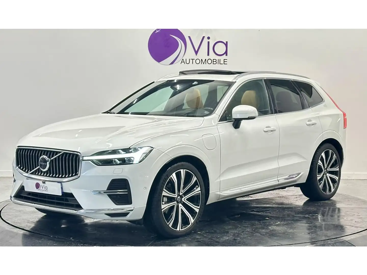 Volvo XC60 T6 AWD 340 INSCRIPTION  / FULL OPTIONS Blanc - 1