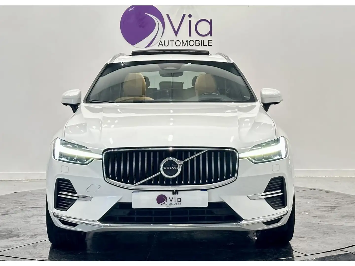 Volvo XC60 T6 AWD 340 INSCRIPTION  / FULL OPTIONS Blanc - 2