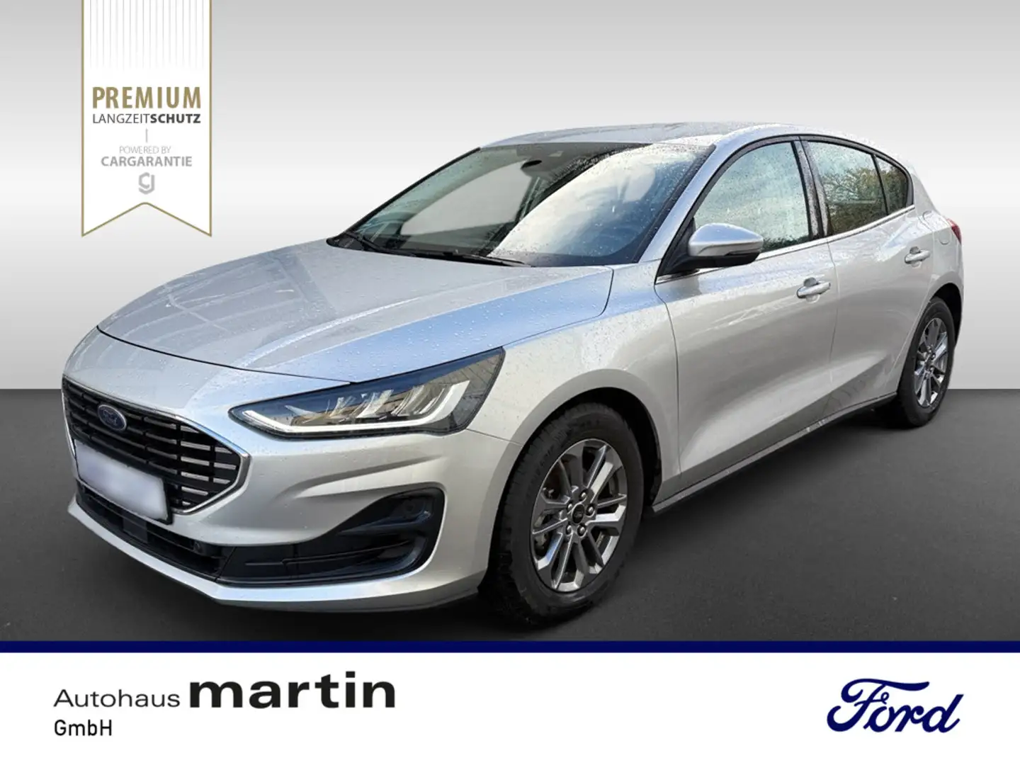 Ford Focus 1.0 Titanium PDC SHZ NAVI FACEL. LED Silber - 1