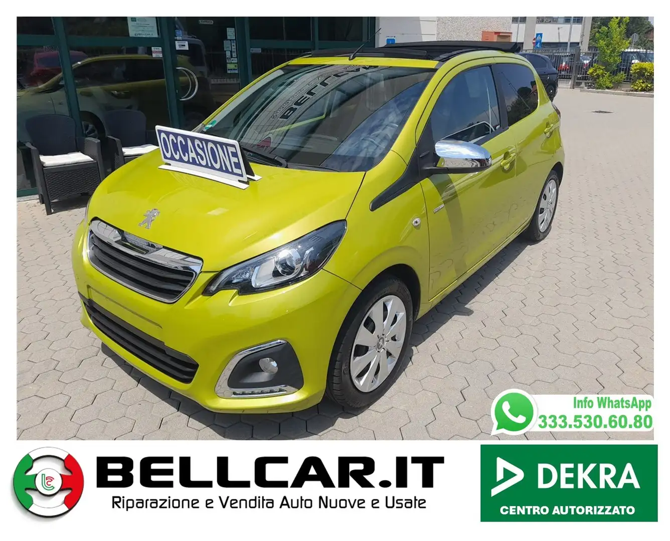 Peugeot 108 108 5p 1.0 vti Style Top! Verde - 1