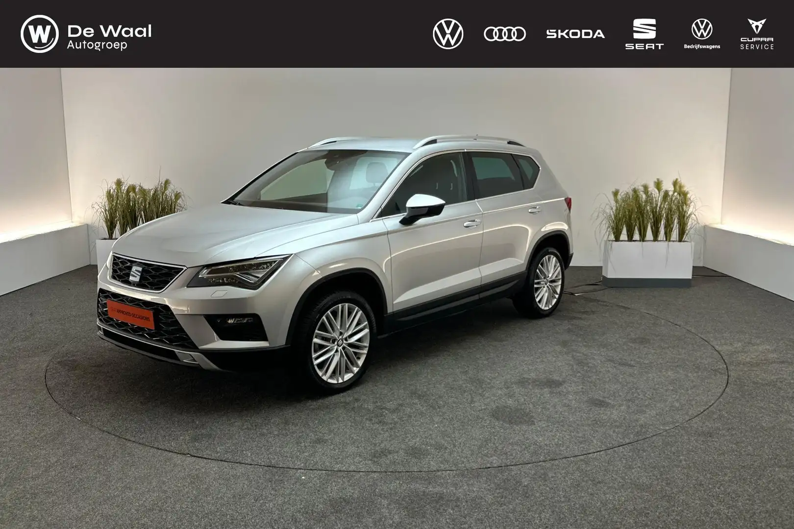 SEAT Ateca 1.4 EcoTSI 150pk DSG Xcellence | Adaptive Cruise C Zilver - 1