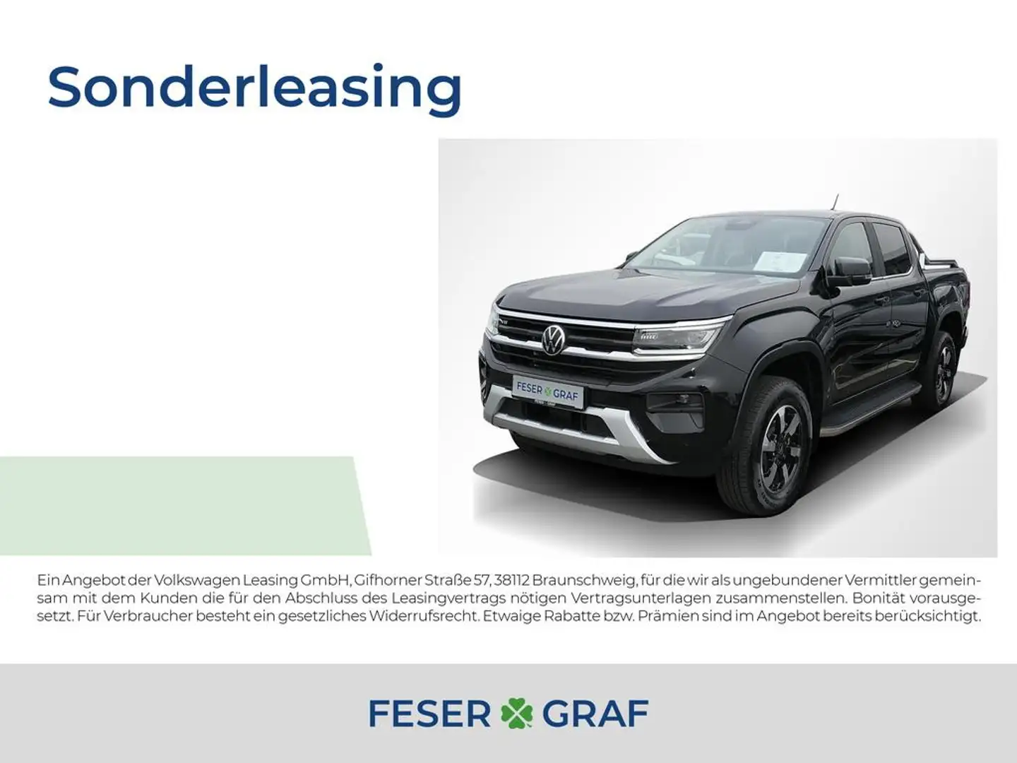 Volkswagen Amarok DoubleCab Style 3.0 TDI Kamera IQ-Light Nero - 1