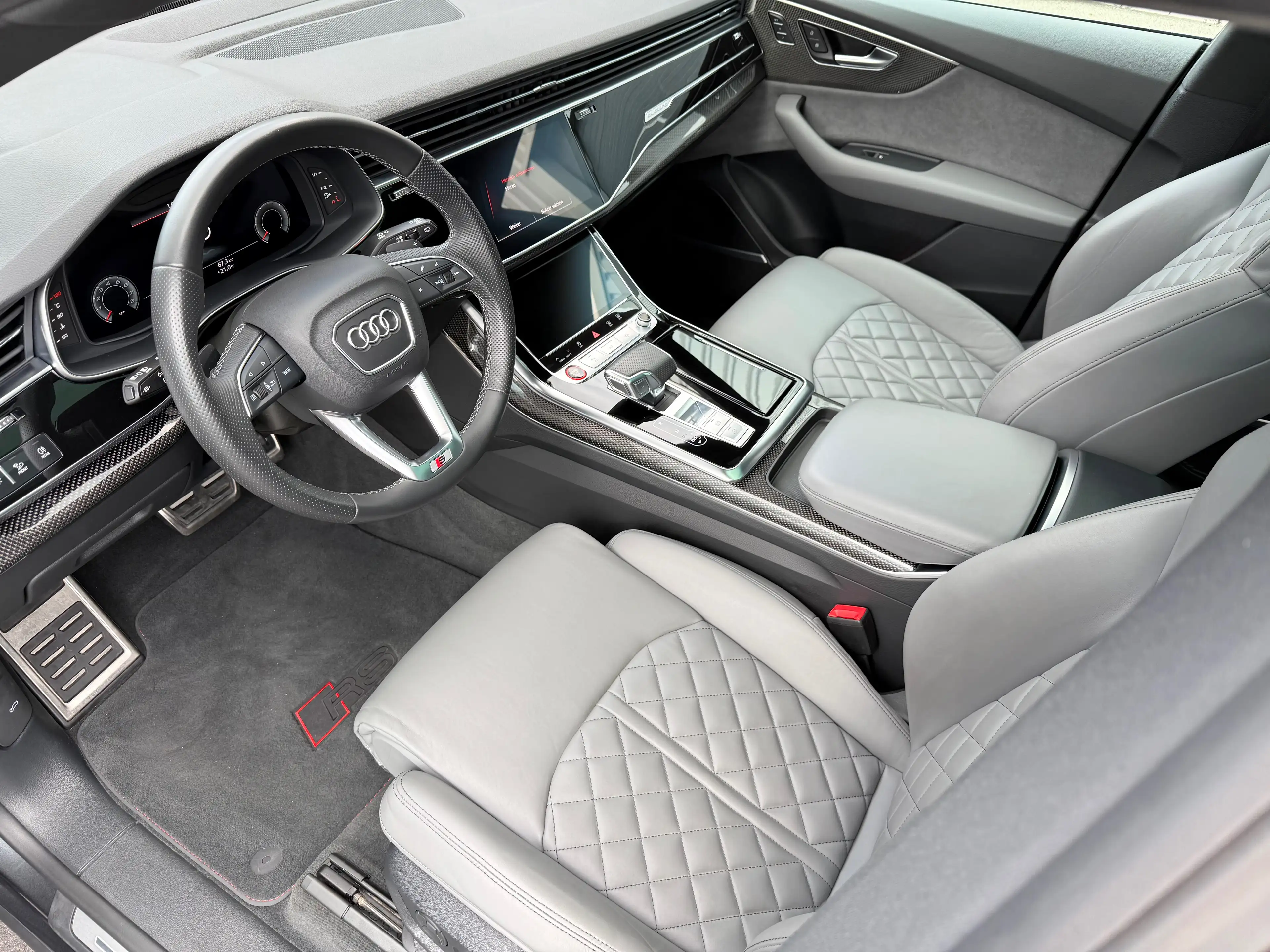 Audi SQ8 SQ8 4.0 TFSI quattro Matrix Panorama 23 Zoll — photo 14