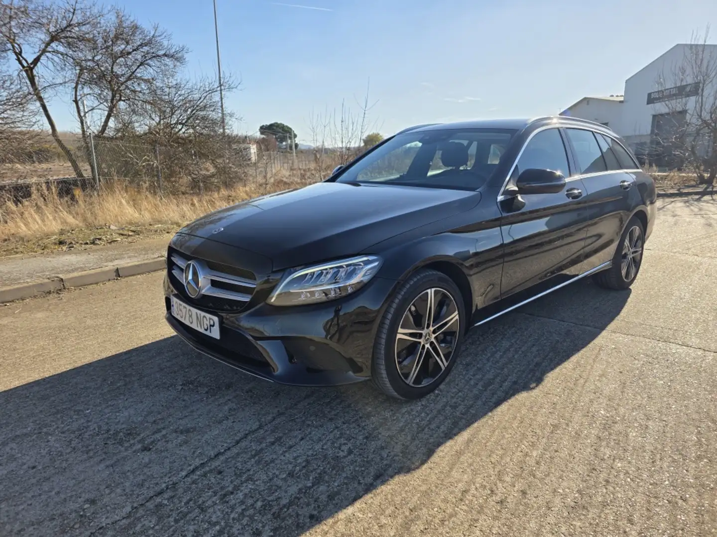Mercedes-Benz C 300 Estate de 9G-Tronic Negro - 2