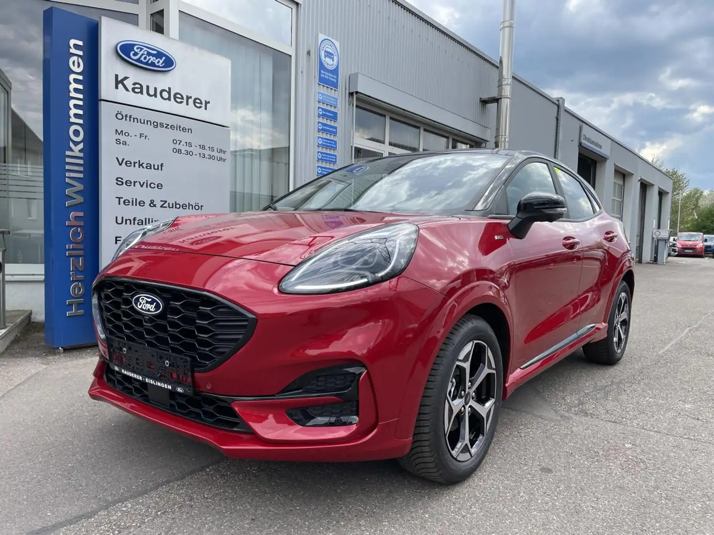 Ford Puma ST-LINE 125 PS Automatik * Sofort Verfügbar* Rot - 1